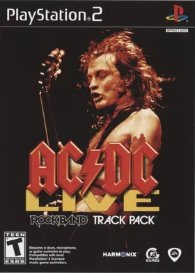 AC-DC Live - Rock Band Track Pack box cover front